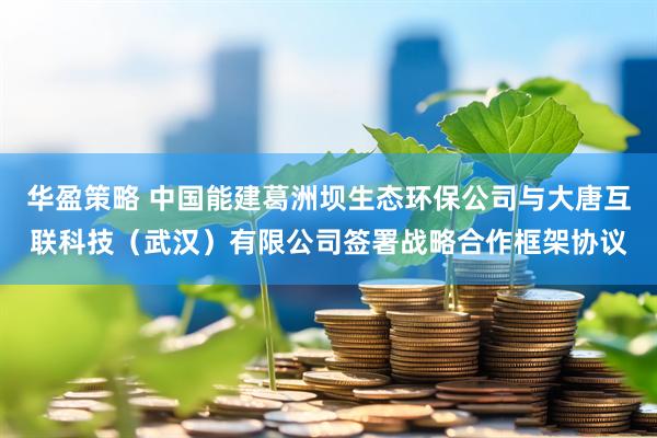 华盈策略 中国能建葛洲坝生态环保公司与大唐互联科技（武汉）有限公司签署战略合作框架协议