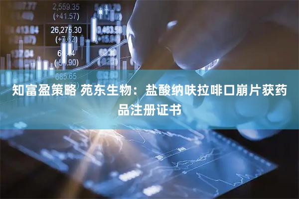 知富盈策略 苑东生物：盐酸纳呋拉啡口崩片获药品注册证书
