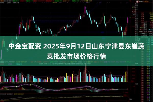 中金宝配资 2025年9月12日山东宁津县东崔蔬菜批发市场价格行情